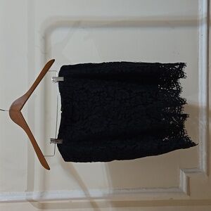 Banana Republic Navy Lace Skirt 12P